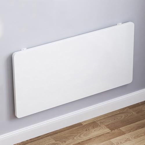 GSKDZG Computertisch, Wandklapptisch Mit Halterungen Klapptisch, Küche Esstisch Für Kleine Räume Wandtisch, Schwimmender Schreibtisch, Maximale Belastung 80 Kg(70x50cm) von GSKDZG
