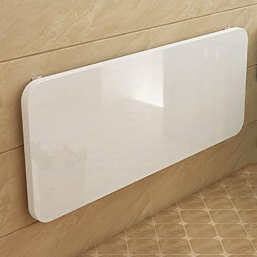 GSKDZG Klapptisch, Wandklapptisch Für Kleine Räume, Küche, Esszimmer Wandtisch, Schwimmender Schreibtisch, Multifunktionaler Computertisch Mit Halterungen(50x40cm) von GSKDZG