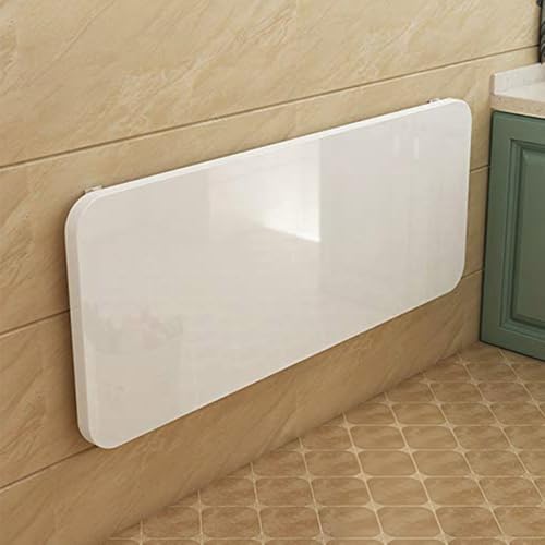 GSKDZG Schwimmender Schreibtisch, Wandklapptisch, Multifunktion Klapptisch Für Kleine Räume Wandtisch Holz Küchentisch Esstisch Mit Halterungen Computertisch(60x30cm) von GSKDZG