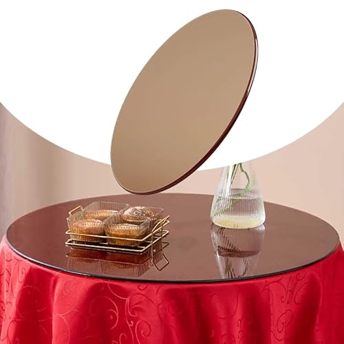 38/48/60/70/100cm Braun Glasplatte, Gehärtetem Glas Tischplatten, Ersatz Glasscheibe Für Esstisch/Garten/Couchtisch, Einfach Zu Säubern(850mm(33.5in)) von GSKFXJ