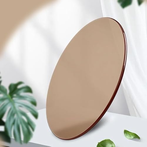 38 40 50 80cm Tischplatte Aus Gehärtetem Glas, Braun Glasplatte Runde, Glastischplatte Mit Polierte Kante Für Reifen, Couchtisch, Außentisch(750mm(29.5in)) von GSKFXJ
