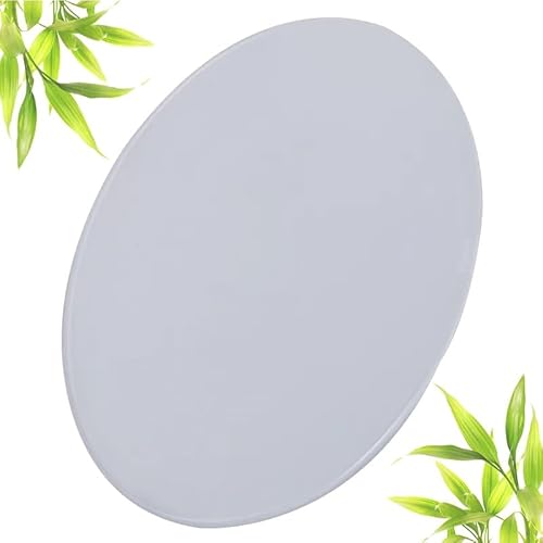 40 50 60 70 Cm Tischplatten Runde Aus Gehärtetem Glas, Milchglas Platte Für Couchtisch, Schlagfest Glasscheibe Für Esstisch, Einfach Zu Säubern(780mm(30.7in)) von GSKFXJ