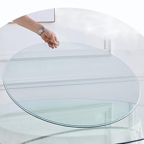 Runde Gehärtetem Glas Tischplatte, Glastischplatte Ersatzteil Für Couchtisch, Klar Glasscheibe Für Reifen, Couchtisch, Außentisch(280mm(11in)) von GSKFXJ