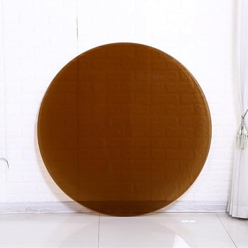 Runde Tischplatte Aus Gehärtetem Glas, Braun Ersatz Glasplatte Für Couchtisch, 38cm 48cm 60cm Glastischplatte Einfach Zu Säubern(750mm(29.5in)) von GSKFXJ