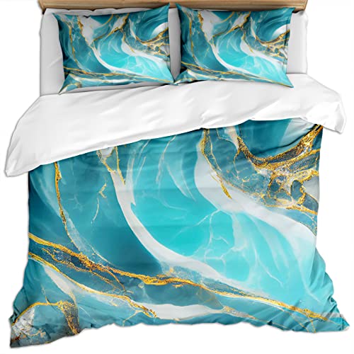 Bettwäsche 220X240Cm 3D Blau-Weißes Luxushaus Druck Modern Bettwäsche Set Weiche Microfaser Doppelbett Bettwäsche 1 Bettbezug Und 2 Kissenbezug 80X80Cm Mit Reißverschluss, Hypoallergen Bettwäsche 220X240Cm 3D Blau-Weißes Luxushaus Druck Modern Bettwäsche Set Weiche Microfaser Doppelbett Bettwäsche 1 Bettbezug Und 2 Kissenbezug 80X80Cm Mit Reißverschluss, Hypoallergen von GSKOQD