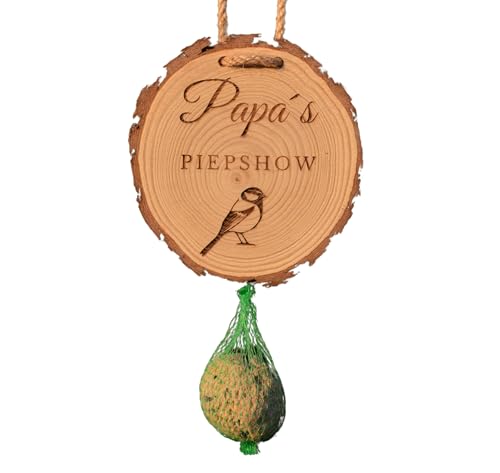 Geschenk für den Bester Opa, lustige Geschenke für Männer Geburtstag aus Holz für den Garten, Opas Piepshow zum Aufhängen, Meisenknödelhalter für Wildvögel klein, Männergeschenke Geschenk für den Bester Opa, lustige Geschenke für Männer Geburtstag aus Holz für den Garten, Opas Piepshow zum Aufhängen, Meisenknödelhalter für Wildvögel klein, Männergeschenke von GSKQCRPR