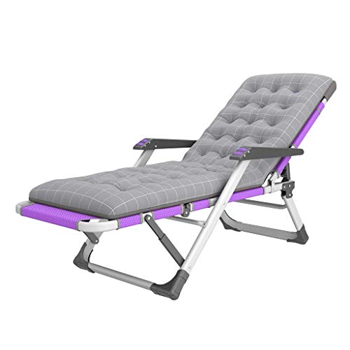GSKXHDD -Handläufe Zero Gravity Chairs Heavy Duty Liegestuhl |Garten-Außenterrasse-Sonnenliegen |Klappbare Liegestühle Independence von GSKXHDD