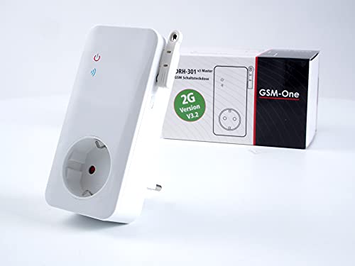 GSM FROSTWÄCHTER, Hitzewächter, Temperaturwächter und Fernschalter DRH-301-V3.5 mit Analogsensor von GSM-One