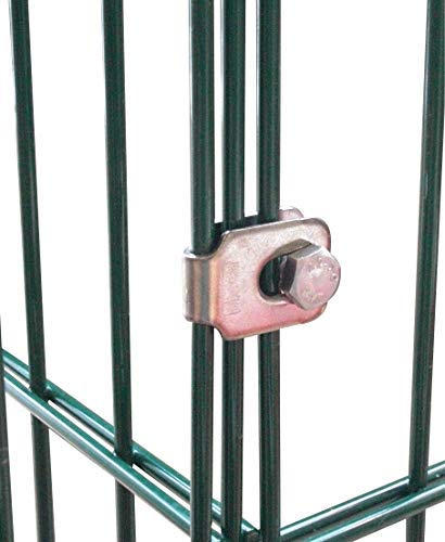 Eckverbinder, schwere Schelle, sicherer Halt für Gabionen, Zaun, Doppelstabmatten, Komposter, Hochbeete, Holzmieten aus deutscher Fertigung Eckverbinder, schwere Schelle, sicherer Halt für Gabionen, Zaun, Doppelstabmatten, Komposter, Hochbeete, Holzmieten aus deutscher Fertigung von GSM