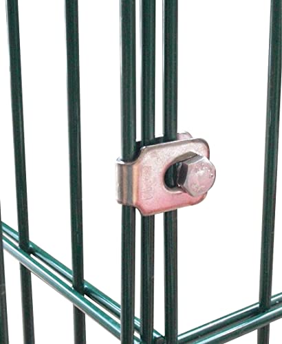 Eckverbinder, schwere Schelle, sicherer Halt für Gabionen, Zaun, Doppelstabmatten, Komposter, Hochbeete, Holzmieten aus deutscher Fertigung Eckverbinder, schwere Schelle, sicherer Halt für Gabionen, Zaun, Doppelstabmatten, Komposter, Hochbeete, Holzmieten aus deutscher Fertigung von Sixyear