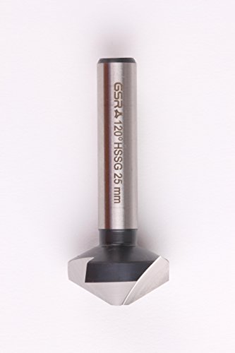 GSR-Profi Kegel - und Entgratsenker und Entratsenker HSS DIN 335 12,4 mm mit 3 Schneiden und 120° Senkwinkel; Senker: Entgrater GSR-Profi Kegel - und Entgratsenker und Entratsenker HSS DIN 335 12,4 mm mit 3 Schneiden und 120° Senkwinkel; Senker: Entgrater von GSR