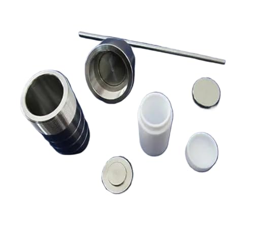 1 Stück 100 ml PTFE-ausgekleideter Autoklavreaktor for die hydrothermale Synthese – Edelstahl, effiziente Gasabdichtung, ideal for den Laborgebrauch von GSUNLEO