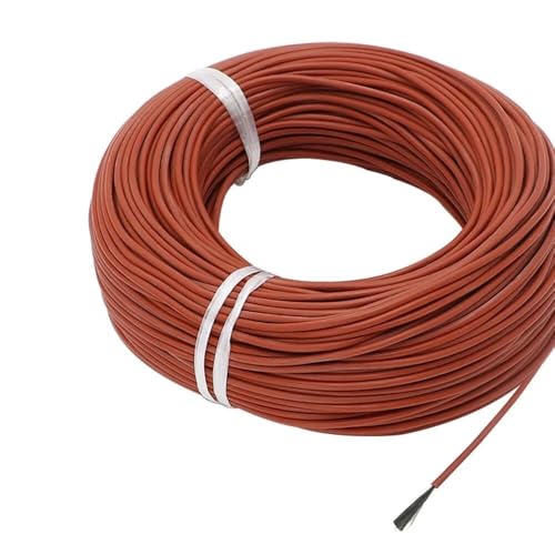 1 Stück 12K Kohlefaser-Heizkabel – 33 Ohm/m Infrarot-Heizdraht for elektrische Fußbodenheizung (5 bis 100 m)(5 m) von GSUNLEO