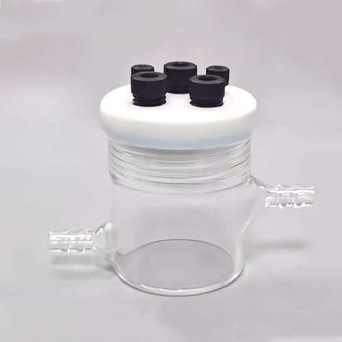 1 Stück anpassbare versiegelte Elektrolyt-Zirkulationselektrolysezelle for elektrochemische Experimente mit 3 Elektroden(150ml) von GSUNLEO