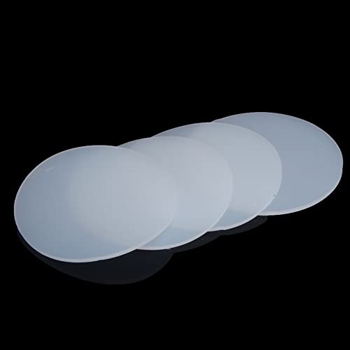 1 Stück weiße Silikonkautschukplatte – 30–220 mm, 1–5 mm Dicke – Vielseitiges Dichtungspad for Handwerk, Elektronik(30mm x 1mm) von GSUNLEO