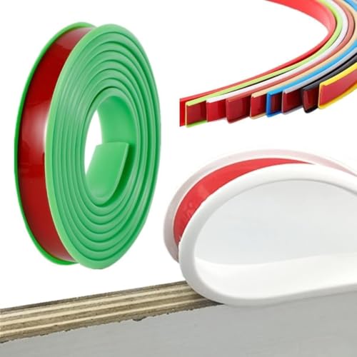 GSUNLEO 1 m U-förmiger Kantenschutzstreifen – Flexibler TPE-Möbelschutz for Schränke, Tische und Kleiderschränke(Green,12mm) von GSUNLEO