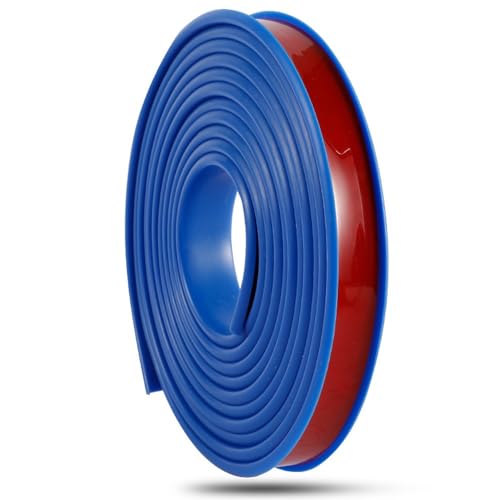 GSUNLEO 3 m Selbstklebende U-förmige Gummikantenleiste – Flexibler TPE-Möbelschutz for Schränke und Tische – einfache Installation, langlebig und stilvoll(Blue,9mm) von GSUNLEO