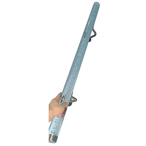GSUNLEO Treppenhandlauf-Set aus durchsichtigem Acryl in individueller Länge – Sicherheitshandlauf zur Wandmontage for den Innen- und Außenbereich (0,5–6 m)(60cm(2ft)) von GSUNLEO