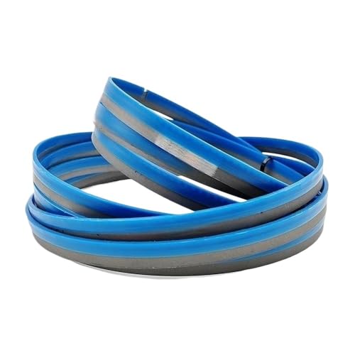 M42 Bi-Metall-Bandsägeblatt 1085–3350 mm – Scharfes und langlebiges Bandsägeblatt for Metallschneiden, 1 Stück(14T*3350mm) von GSUNLEO