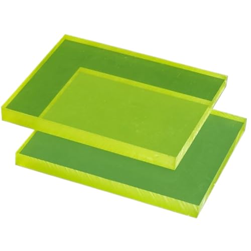 Polyurethanplatten, 2 Stück – Hochfeste, verschleißfeste, ölbeständige Dämpfungsplatte for Stoßdämpfung und Modellbau(200 * 500 * 1mm) von GSUNLEO