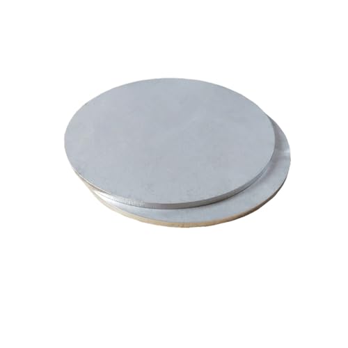 Runde Platte aus Edelstahl 304 – langlebige runde Blechscheibe for Heimwerkerprojekte und Heimdekoration(Dia 150mmx2mm 1pcs) von GSUNLEO