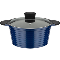 Casa Royale Kochtopf Elverum - ø ca. 24 cm, blau-schwarz von GSW