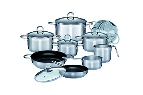 GSW 813150 Alara Top-Set 14-teilig, Edelstahl, Silber, 28 cm, Einheiten von GSW