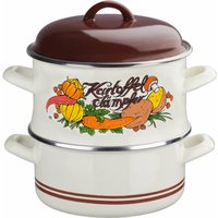 GSW Dampfgartopf 1 Stk. tlg. Stahl-Emaille GSW Dampfgartopf 1 Stk. tlg. Stahl-Emaille von GSW