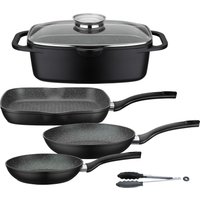 Pfannen-Set Gourmet Granit + Bräter 5-tlg. von GSW