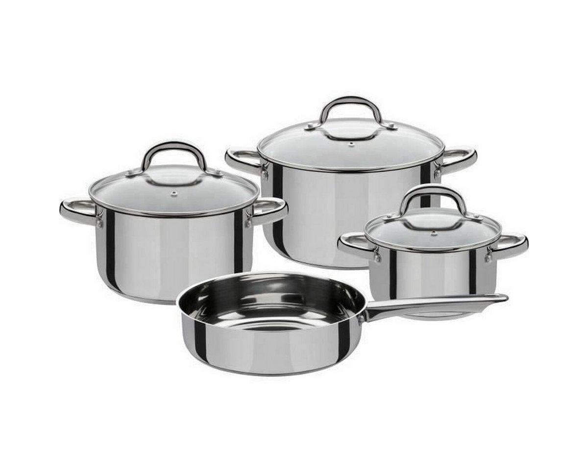 GSW Topf-Set Topfset Kochtopf-Set Mehrteiliges Topfset GSW Stahl 4-teilig 7 teilig GSW Topf-Set Topfset Kochtopf-Set Mehrteiliges Topfset GSW Stahl 4-teilig 7 teilig von GSW