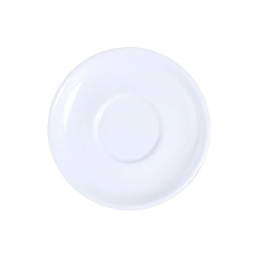 GSXLZ Kaffeetassen Kaffeetasse und Untertasse Set Keramik Pure White Milch Teetasse(Style 25) von GSXLZ