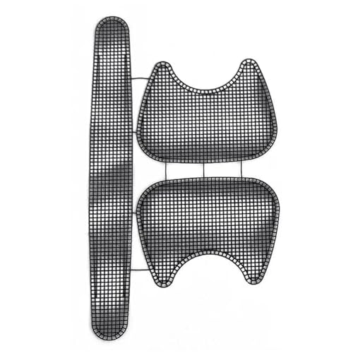 GSXLZ Kunststoffplatte Nitting 1x Unterarm Tasche Mesh Stricken Futter Weben Kunststoff Mesh Blatt Zubehör DIY Trim Werkzeuge(Color 02) von GSXLZ