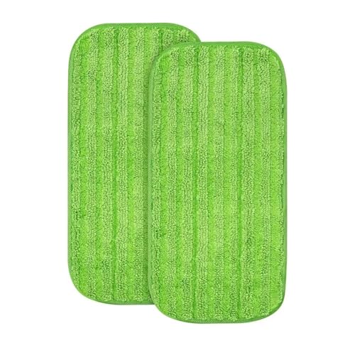 Wischpads Mikrofaser-Mopp-Pads Mopp Wiederverwendbare waschbare Bodenwischer-Pads Nachfüllpackung Multi-Oberfläche Nass- und Trockenreinigung(2pcs) von GSXLZ