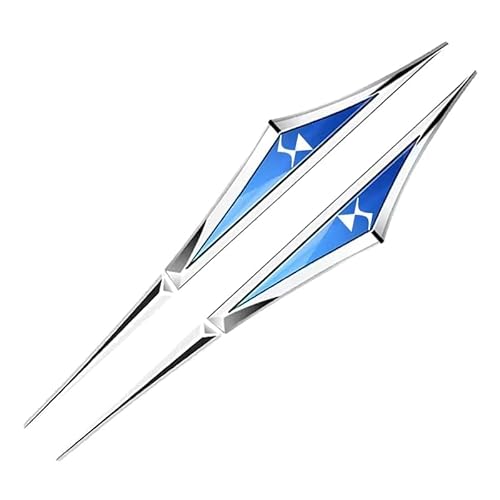 GSXOZCET Auto Emblem Aufkleber,für Citroen DS3 DS4 DS5 DS6 DS7 DS9,mit Logo Metall Badge Aufkleber, Auto Vorne Hinten Styling Tuning Sticker Zubehor,A GSXOZCET Auto Emblem Aufkleber,für Citroen DS3 DS4 DS5 DS6 DS7 DS9,mit Logo Metall Badge Aufkleber, Auto Vorne Hinten Styling Tuning Sticker Zubehor,A von GSXOZCET