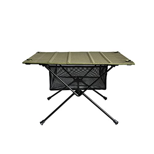 GSZCCZS Camptisch tragbarer Klapptisch Aufbewahrung Netzbeutel Mesh Outdoor Klappcamping Picknick Küche BBQ Regal Tisch Mesh BBQ Picknick Lichttisch von GSZCCZS