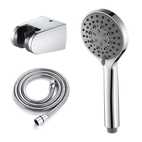 Handheld Duschkopf Set Abs Duschkopf Wasser sparter Hand Duschkopf mit Duschschlauch und Halter 5 Funktionen Hochdruck Handgehalten Duschkopf Handheld Duschkopf Set Abs Duschkopf Wasser sparter Hand Duschkopf mit Duschschlauch und Halter 5 Funktionen Hochdruck Handgehalten Duschkopf von GSZCCZS