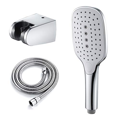 Handheld Duschkopf Set Universal Handheld Duschkopf -Set mit 3 -Modus -Wasser, Hochdruck -Handheld -Duschsprühgerät mit Halter und 1,5 m Edelstahl -Duschschlauch Handheld Duschkopf Set Universal Handheld Duschkopf -Set mit 3 -Modus -Wasser, Hochdruck -Handheld -Duschsprühgerät mit Halter und 1,5 m Edelstahl -Duschschlauch von GSZCCZS