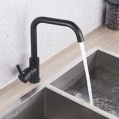 Küchenbadarmatur, heißer Kaltmixer Crane Tap 360 Drehen Decksmontage kompatibel mit Waschbecken Becken Waschmittel Moderne Europa Konstruktion Waschbecken Hahn, einfache Installation Küchenbadarmatur, heißer Kaltmixer Crane Tap 360 Drehen Decksmontage kompatibel mit Waschbecken Becken Waschmittel Moderne Europa Konstruktion Waschbecken Hahn, einfache Installation von GSZCCZS