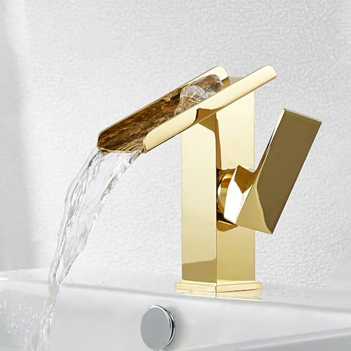 Moderner Wasserfall Waschbecken Wasserhahn Eingriff Decksbeckenmischer Tap RV Toilettengefäßhahn für 1 Loch Installation Moderner Wasserfall Waschbecken Wasserhahn Eingriff Decksbeckenmischer Tap RV Toilettengefäßhahn für 1 Loch Installation von GSZCCZS