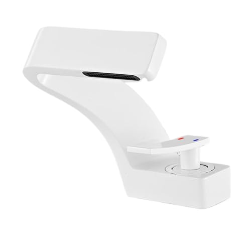 Moderner gebürsteter Messing Wasserfall Kronleuchter Becken Wasserhahn für Waschbeckenmixer mit heißem und kaltem Wasserdeck von GSZCCZS