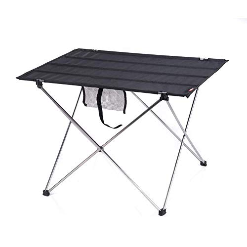 Tragbarer Tisch Faltbare multifunktionale Klapptisch - tragbarer Freizeitpicknicktisch Super Dicke Ochsen -Ochsen -Tisch -Camping -Wandern und Picknick, schwarz, groß, groß Tragbarer Tisch Faltbare multifunktionale Klapptisch - tragbarer Freizeitpicknicktisch Super Dicke Ochsen -Ochsen -Tisch -Camping -Wandern und Picknick, schwarz, groß, groß von GSZCCZS