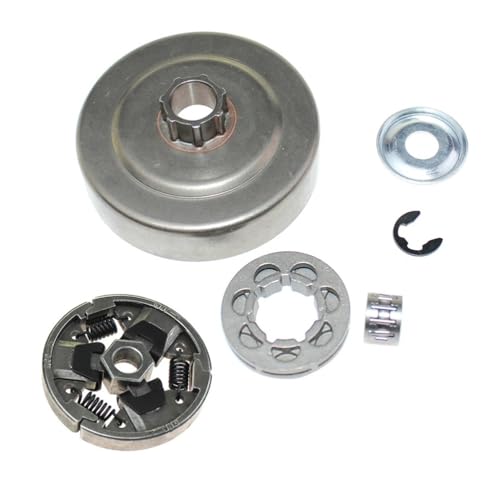 Chainsaw Clutch Drum Randkettenradkit kompatibel mit verschiedenen Modellen 024 026 MS240 MS260 MS270 MS280 3/8 Picco 7T Chainsaw Clutch Drum Randkettenradkit kompatibel mit verschiedenen Modellen 024 026 MS240 MS260 MS270 MS280 3/8 Picco 7T von GSwReJ