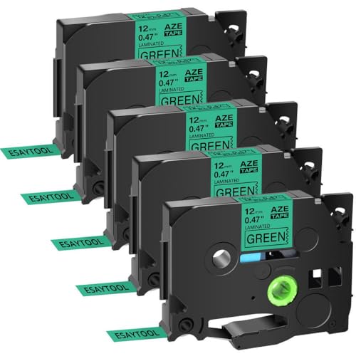 GSwReJ 5pk kompatible Etikettklebeband laminiert 9mm 12 mm 18 mm 24 mm Arbeit von GSwReJ