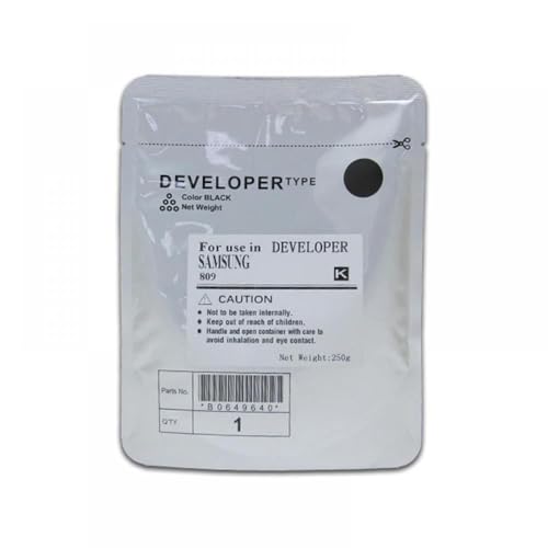 GSwReJ DV-806 Entwicklerpulver kompatibel mit X7400GX X7400LX X7500GX X7500LX X7600GX X7400 X7500 X7600 CLT-K806S-Serie(Black) von GSwReJ