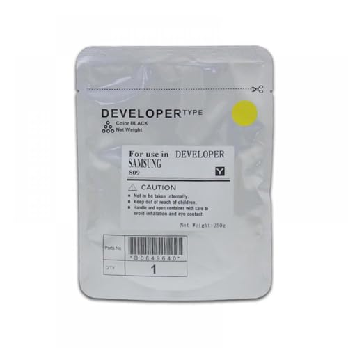 GSwReJ DV-806 Entwicklerpulver kompatibel mit X7400GX X7400LX X7500GX X7500LX X7600GX X7400 X7500 X7600 CLT-K806S-Serie(Yellow) von GSwReJ