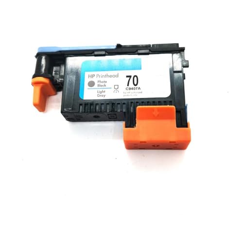 GSwReJ Kompatible PrinThead Black Cyan Kompatibel mit die Designjet -Serie Z5200 Z3100 Z3200 Z2100 Z5400 Modelle C9407A von GSwReJ