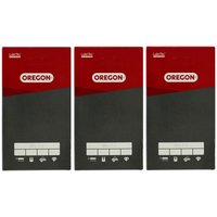 Oregon Advance Cut - 3 Stück Sägekette, 3/8'', 1,3mm, 57 Treibglieder, für 40 cm (16-Zoll) Führungsschiene - 91PX057E, 91PX057X von GT ELEC