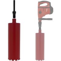 Diamantbohrkrone Ø 140 mm mit Adapter für Bohrmaschine und SDS-max-Bohrhammer Diamantbohrkrone Ø 140 mm mit Adapter für Bohrmaschine und SDS-max-Bohrhammer von GT MARKET