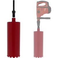 Diamantbohrkrone Ø 159 mm mit Adapter für Bohrmaschine und SDS-max-Bohrhammer Diamantbohrkrone Ø 159 mm mit Adapter für Bohrmaschine und SDS-max-Bohrhammer von GT MARKET
