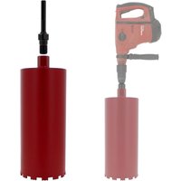 Diamantbohrkrone Ø 180 mm mit Adapter für Bohrmaschine und SDS-max-Bohrhammer von GT MARKET